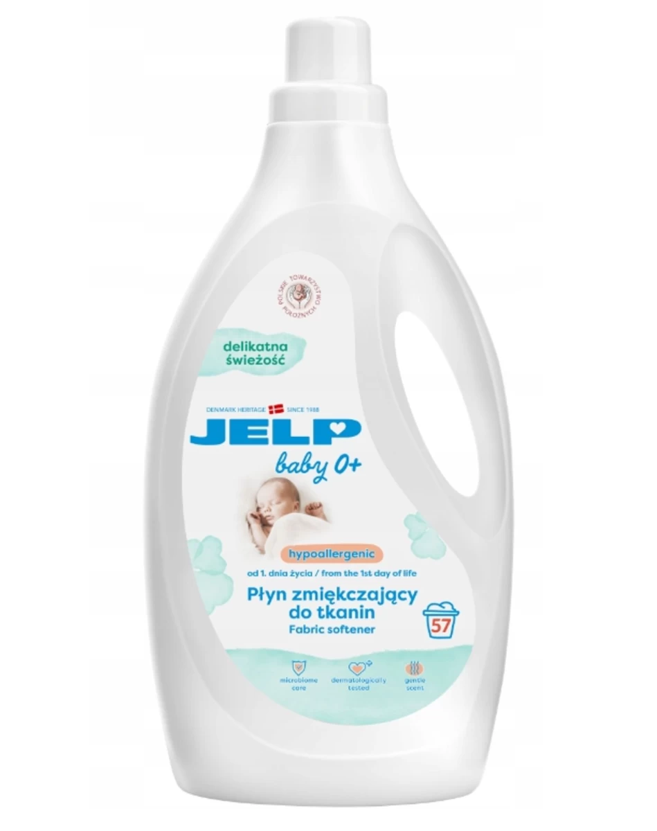 jelp Baby 0+ Minkštiklis, švelnus Gaivumas, 2 L