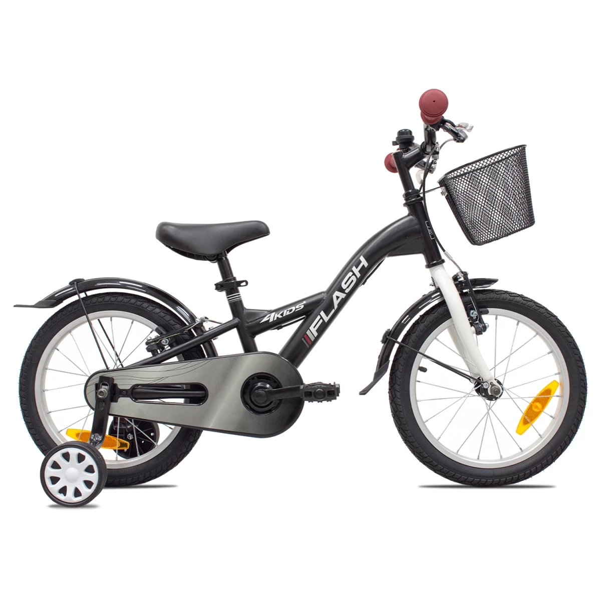 4KIDS Flash 16 // 1G, dydis 9.5 (24 cm) (juoda)