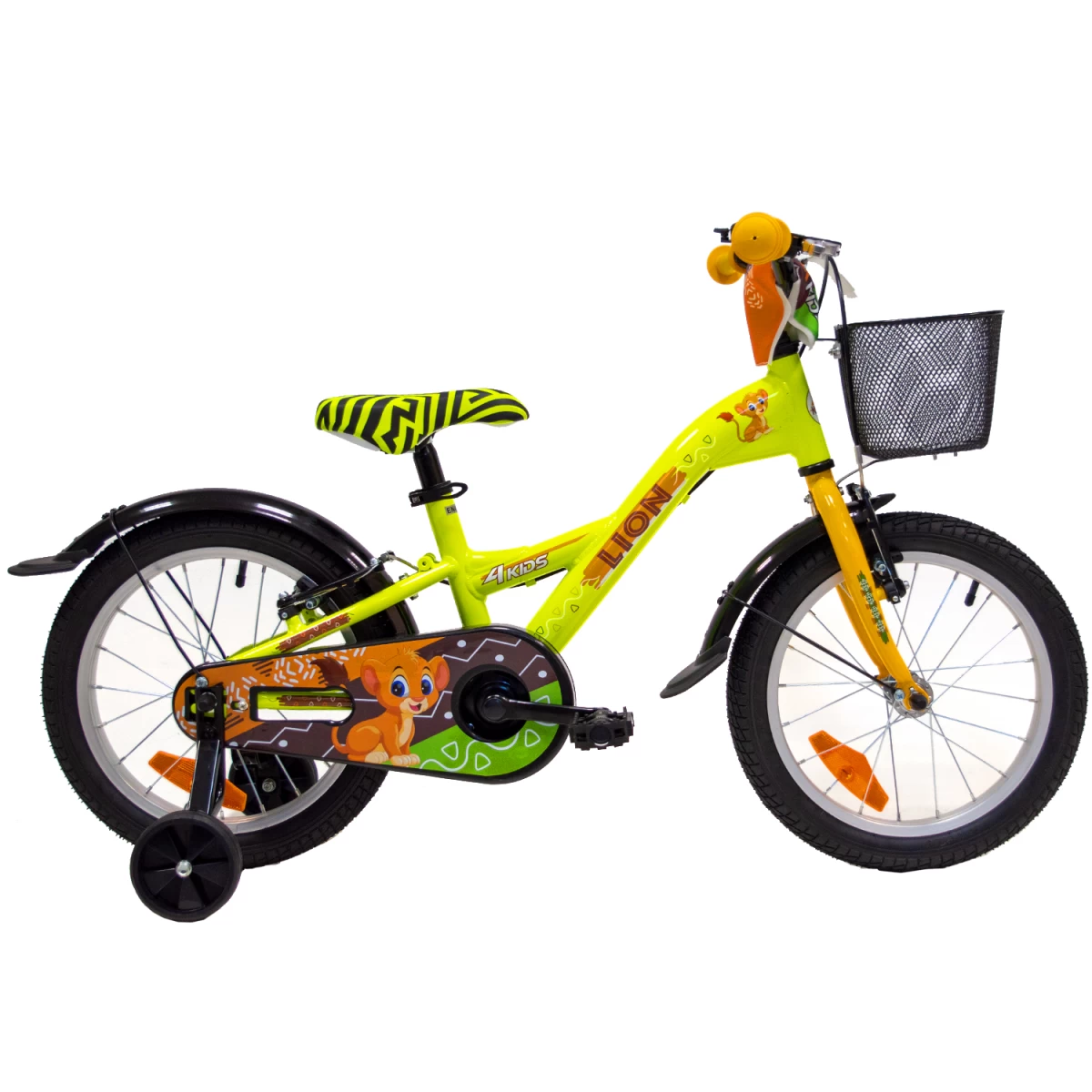 4KIDS Lion 16 dydis 10 (25.5 cm) (aliuminis, geltona)