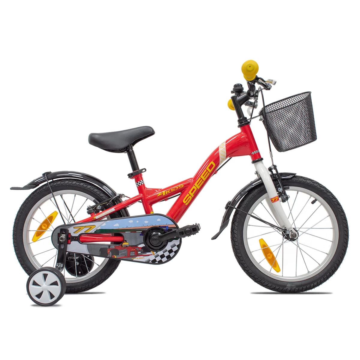 4KIDS Speed 16 // 1G, dydis 9.5 (24 cm) (raudona)