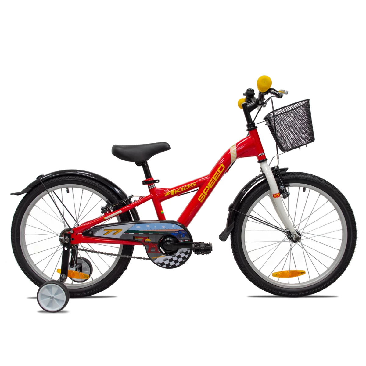 4KIDS Speed 20 // 1G, dydis 10 (25.5 cm) (raudona)