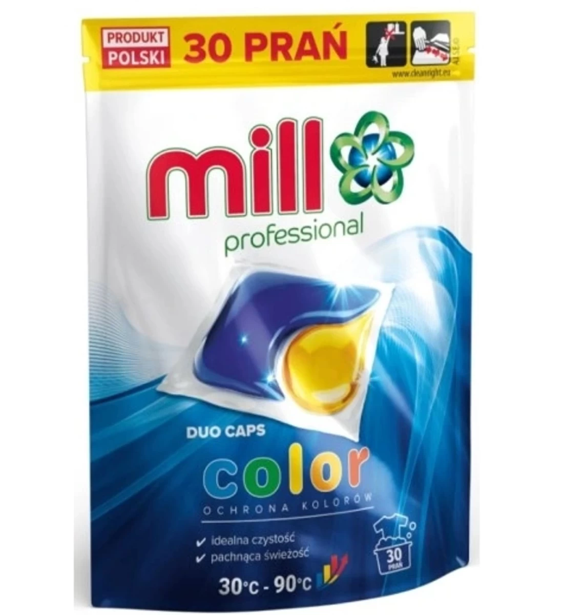 mill Professional, duo Color Skalbimo Kapsulės, 30 Vnt.
