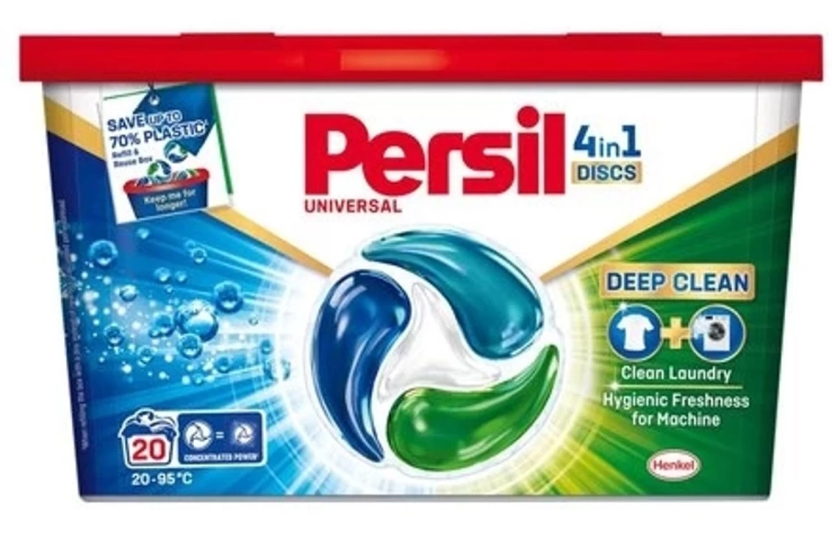 Persil Discs Expert Stain Removal, Universalūs 4-in-1 Skalbimo Diskai, 289 G