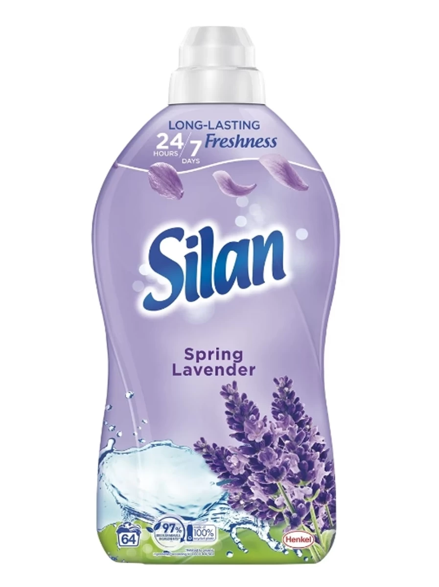 silan Spring Lavender Audinių Minkštiklis, 1408 Ml