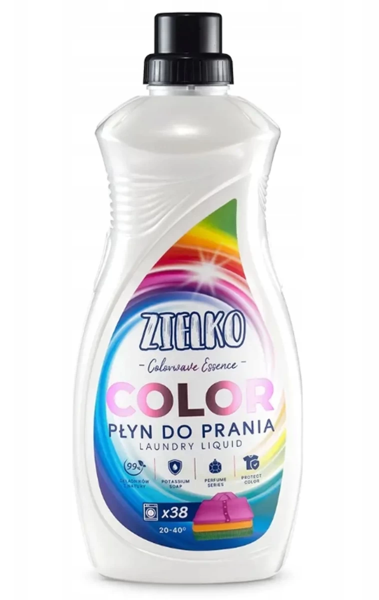 Zielko Colorwave Essence Skystis Spalvotiems Audiniams Skalbti, 1,52 L