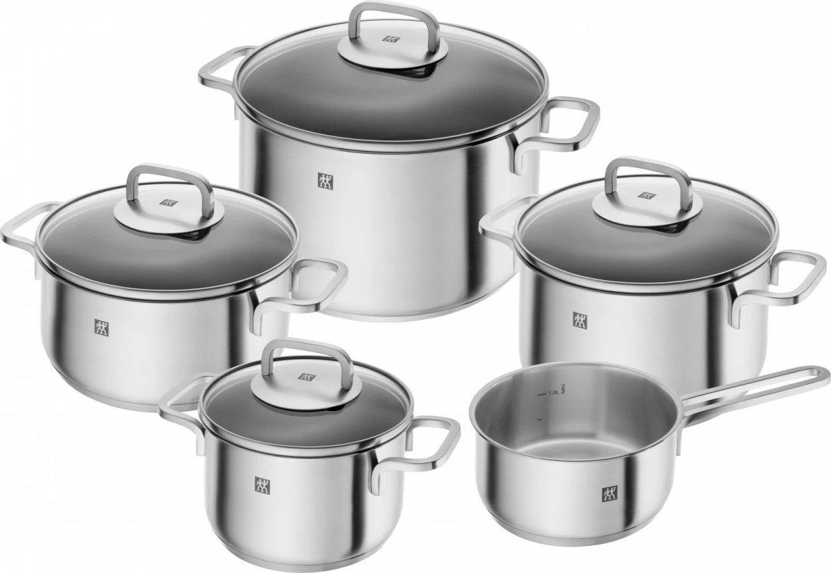 5 Pots Set              Zwilling Cube