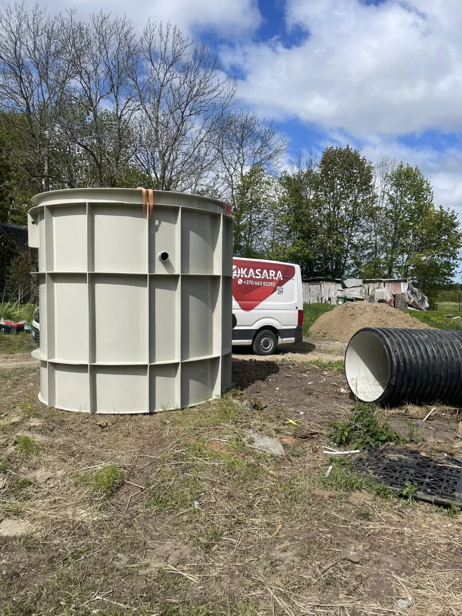 Nuotekų valymo įrenginių montavimas, servisas