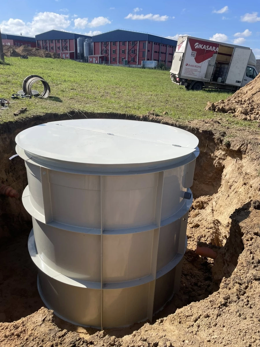 Nuotekų valymo įrenginių montavimas, servisas