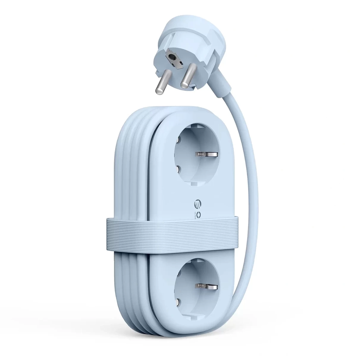6-in-1 Maitinimo Juosta Ac Usb-a Usb-c Gan 65 W – Mėlyna