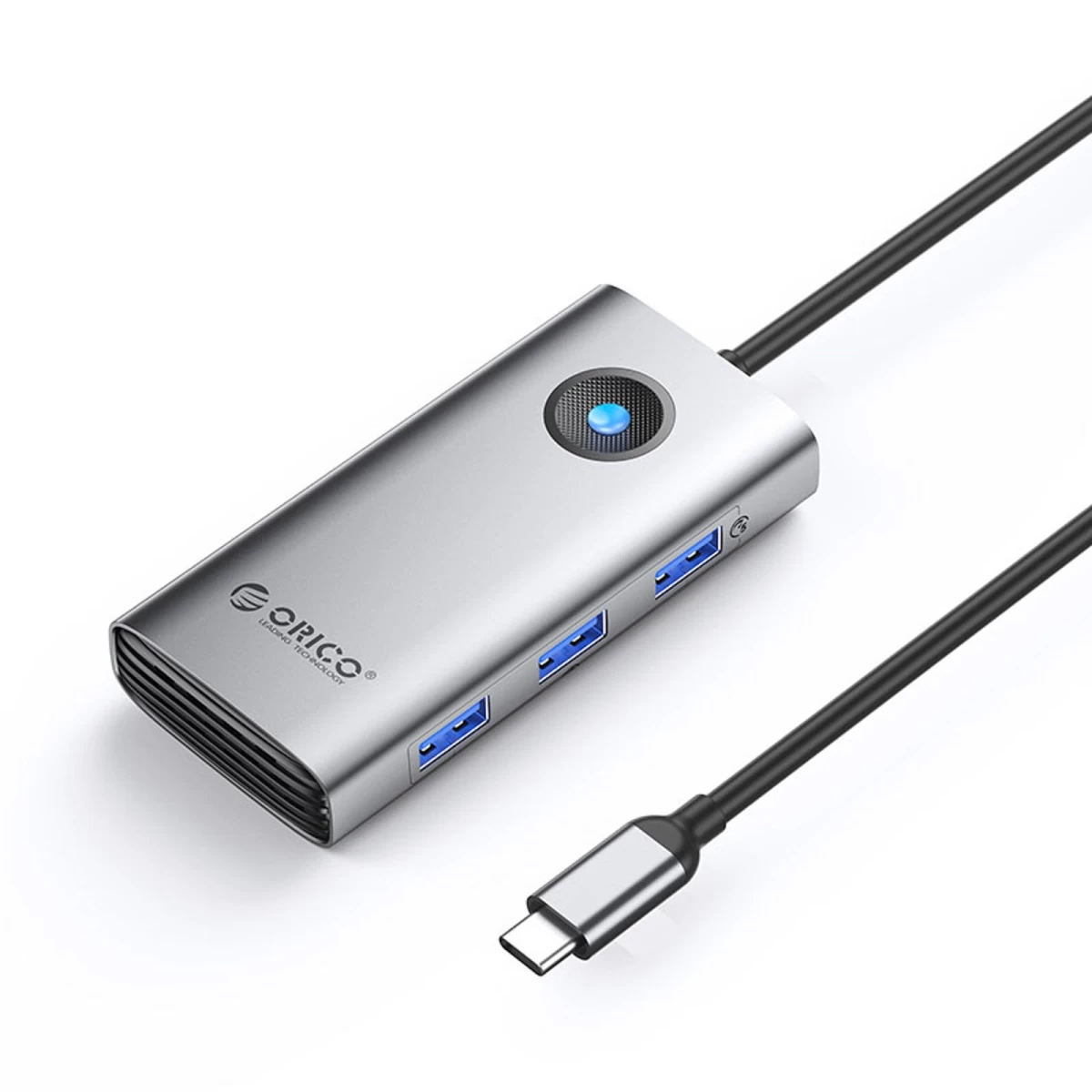 6-in-1 Usb-c Doko Stotis – Usb-a, Usb-c, Hdmi, Rj45, Pd 100 W, 4k, 30 Hz, 2,5 G – Pilka