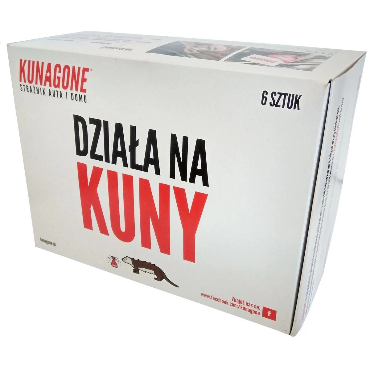 6 Vnt. Kuojų Atbaidymo Priemonių Kunagone