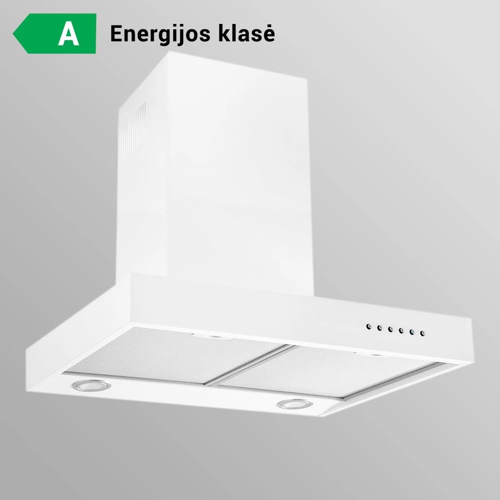 60 cm pločio gartraukis Allenzi Italia 60 w, baltas