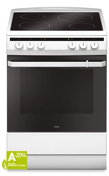 618CE3.333HQW Amica     Ceramic cooker