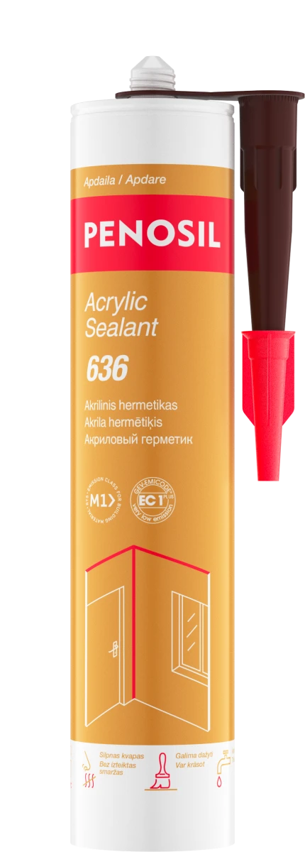 Dažomas akrilinis hermetikas PENOSIL Acrylic Sealant 636