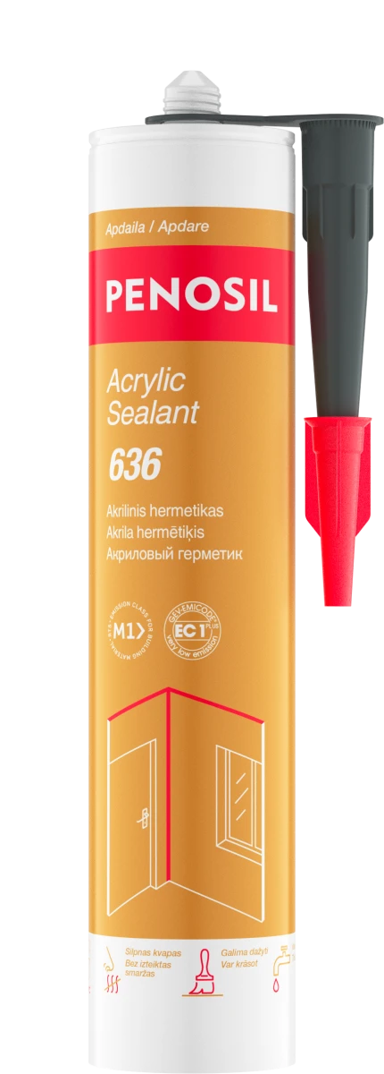 Dažomas akrilinis hermetikas PENOSIL Acrylic Sealant 636