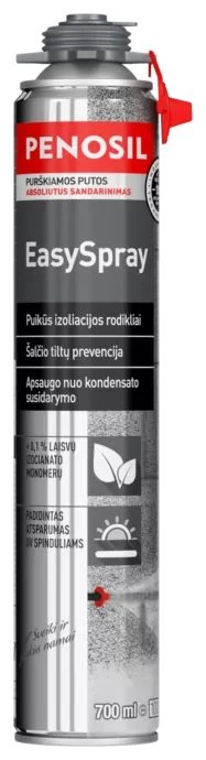 700ML PENOSIL EASYSPRAY SPRAYABLE FOAM LT 700ML PENOSIL EASYSPRAY SPRAYABLE FOAM LT