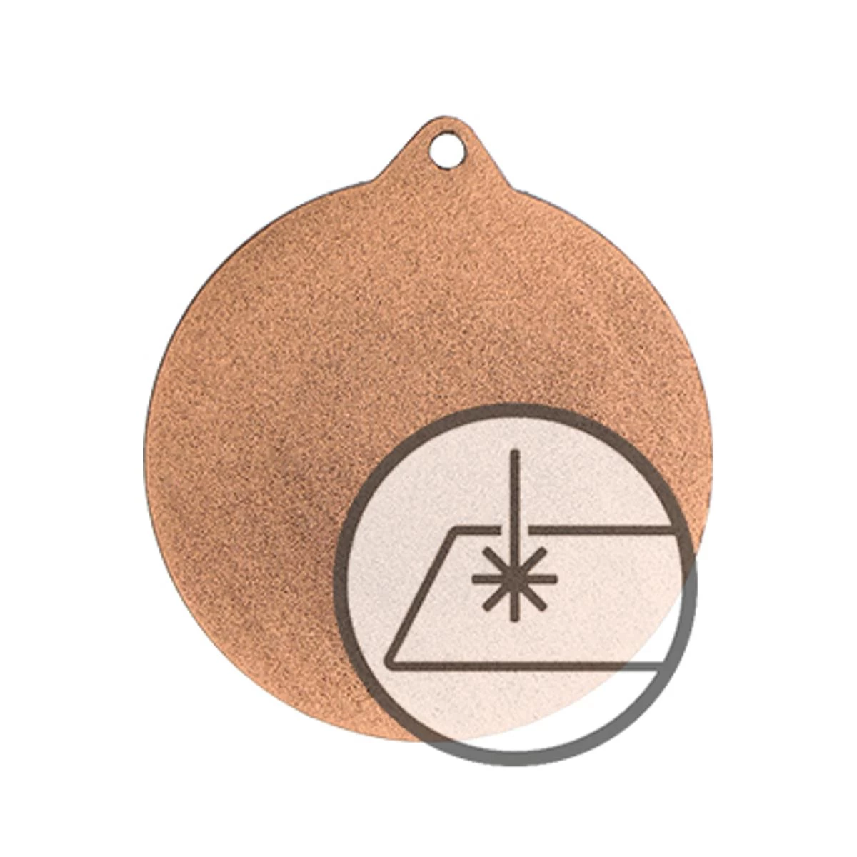 Medalis Su Graviūra Ant Laminato