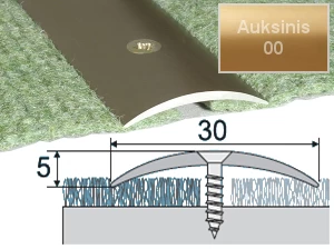 93cm 30x5 PROFILIS A03 SUJUNG.AUKSINIS