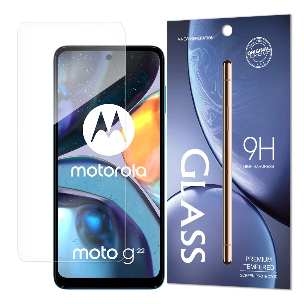 9h Grūdintas Stiklas, Skirtas motorola Moto G22, Grūdintas Stiklas