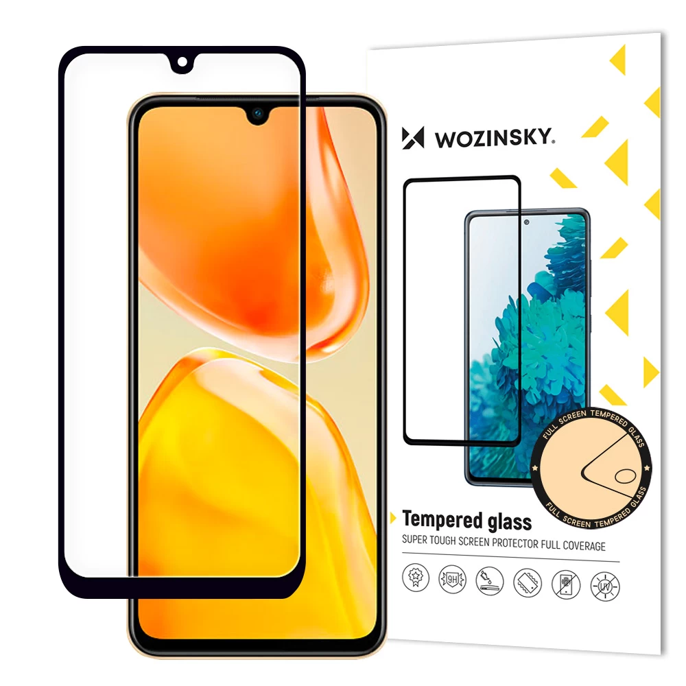 9h Grūdintas Stiklas Visam vivo X80 Lite / V25 Ekranui Su case Friendly Rėmeliu, Juodas