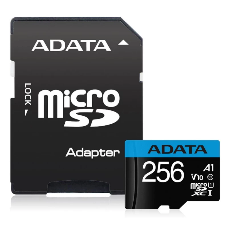 A-data 256 Gb Atminties Kortelės Adapteris