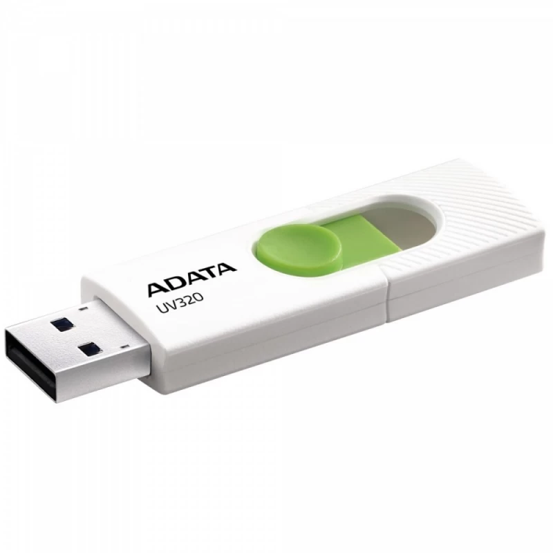 A-data Auv320-64g-rwhgn flash Atmintinė (64 Gb / Balta-žalia )