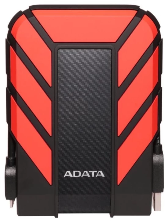 A-data Dashdrive Durable Hd710 Išorinis Kietasis Diskas (1 Tb / Raudona / Juoda )