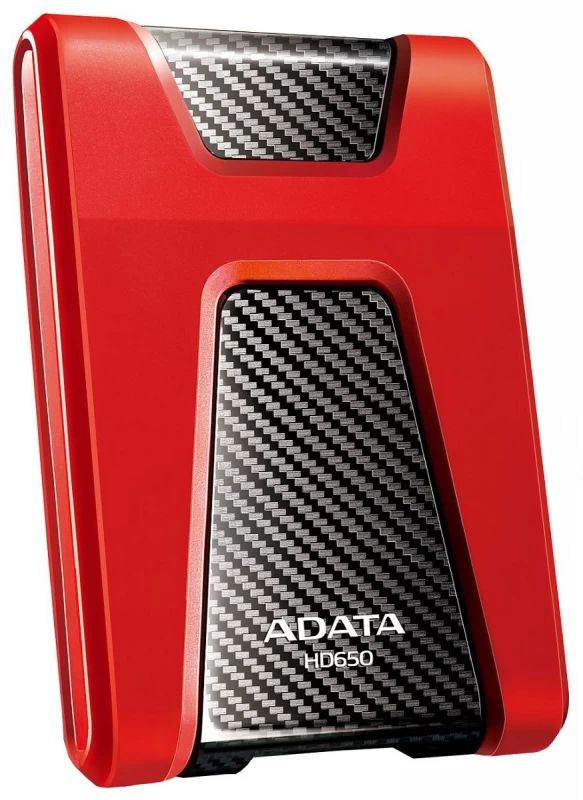 A-data Hd650 Išorinis Kietasis Diskas (1 Tb / Raudonas )