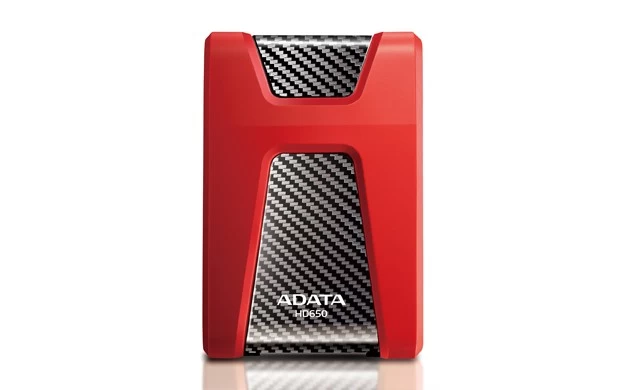 A-data Hd650 Išorinis Kietasis Diskas (2 Tb / Raudonas )