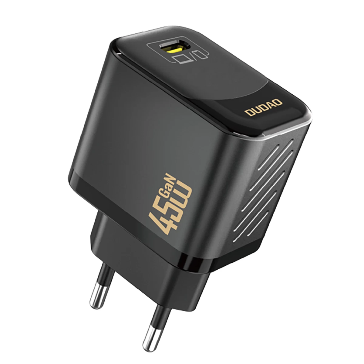 A28 Gan Usb-c 45 W Tinklo įkroviklis - Juodas