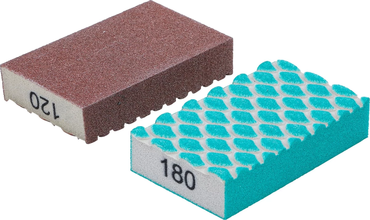 Abrazyvinių kempinių rinkinys | K 120, 180 | 2 vnt. (80812)