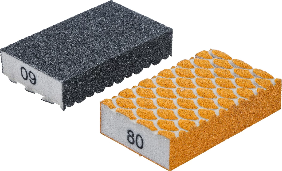 Abrazyvinių kempinių rinkinys | K 60, 80 | 2 vnt. (80811)