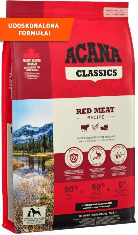 ACANA Classics Red Meat - dry dog food - 9,7 kg