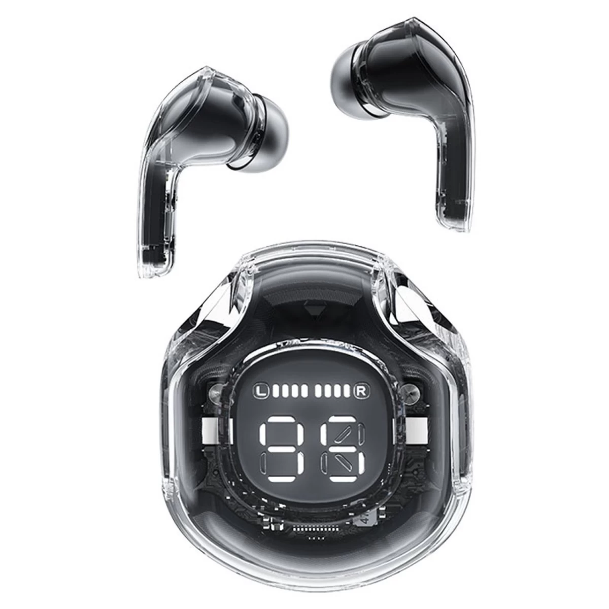 Acefast T8 Belaidės Tws bluetooth Ausinės į Ausis - Juodos Spalvos