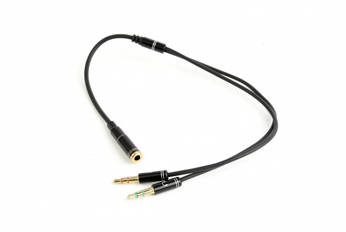 Adapter audio stereo    3.5mm mini Jack/4PIN/