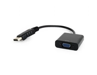 Adapter GEMBIRD A-DPM-VGAF-02 (DisplayPort M - D-Sub (VGA) F; 0,15m; black color)