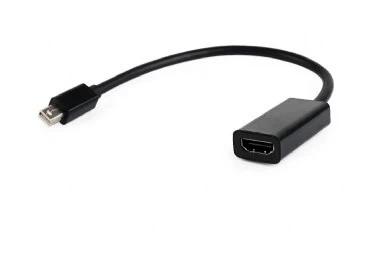 Adapter GEMBIRD A-MDPM-HDMIF-02 (Mini DisplayPort M - HDMI F; 0,15m; black color)