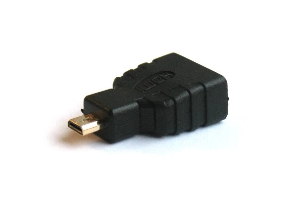Adapter SAVIO CL-17 (HDMI M - Micro HDMI F; black color)