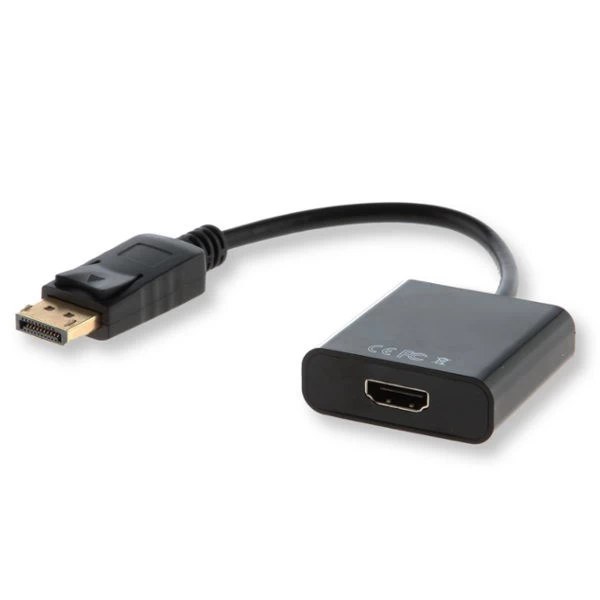 Adapter SAVIO cl-55 (HDMI F - DisplayPort M; 0,10m; black color)