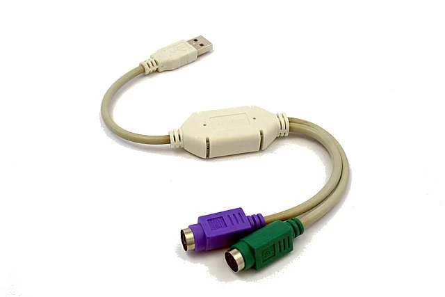 Adapter USB-&gt;2xPS/2