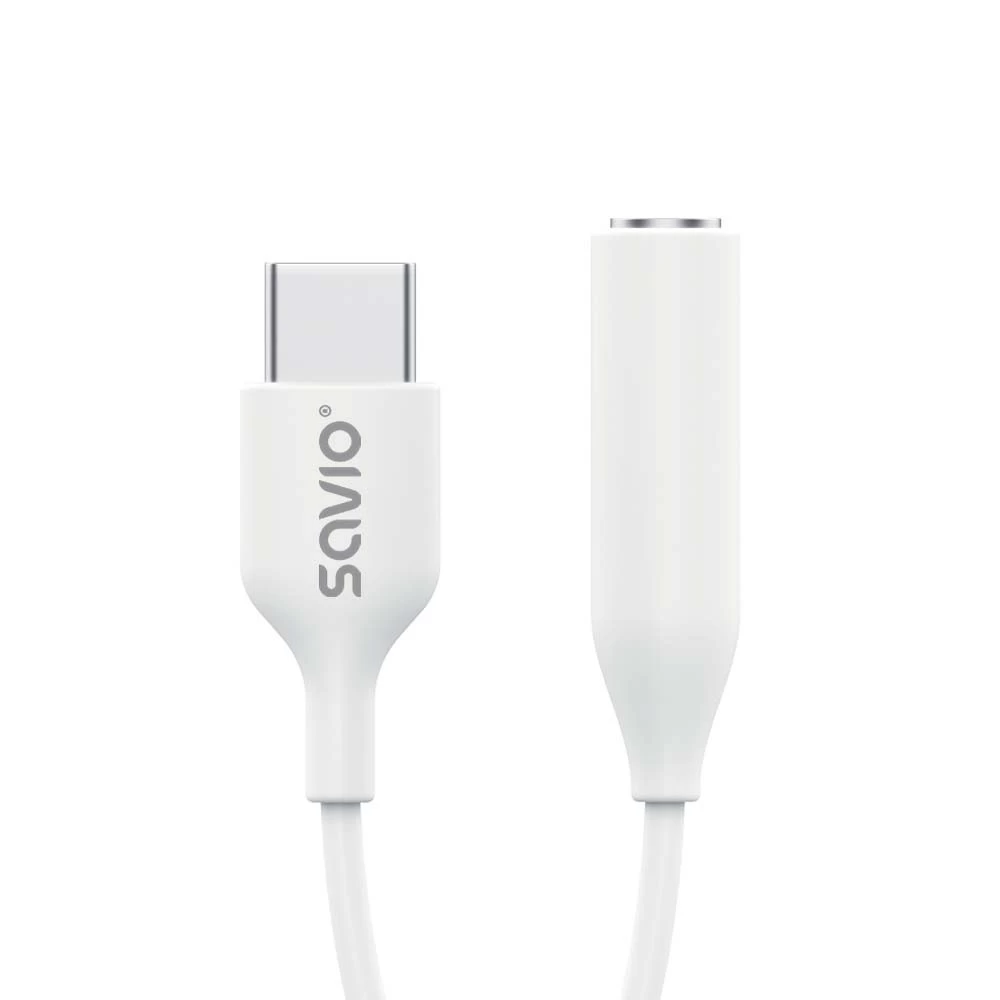 Adapter USB-C-MiniJack  AK-52 SAVIO