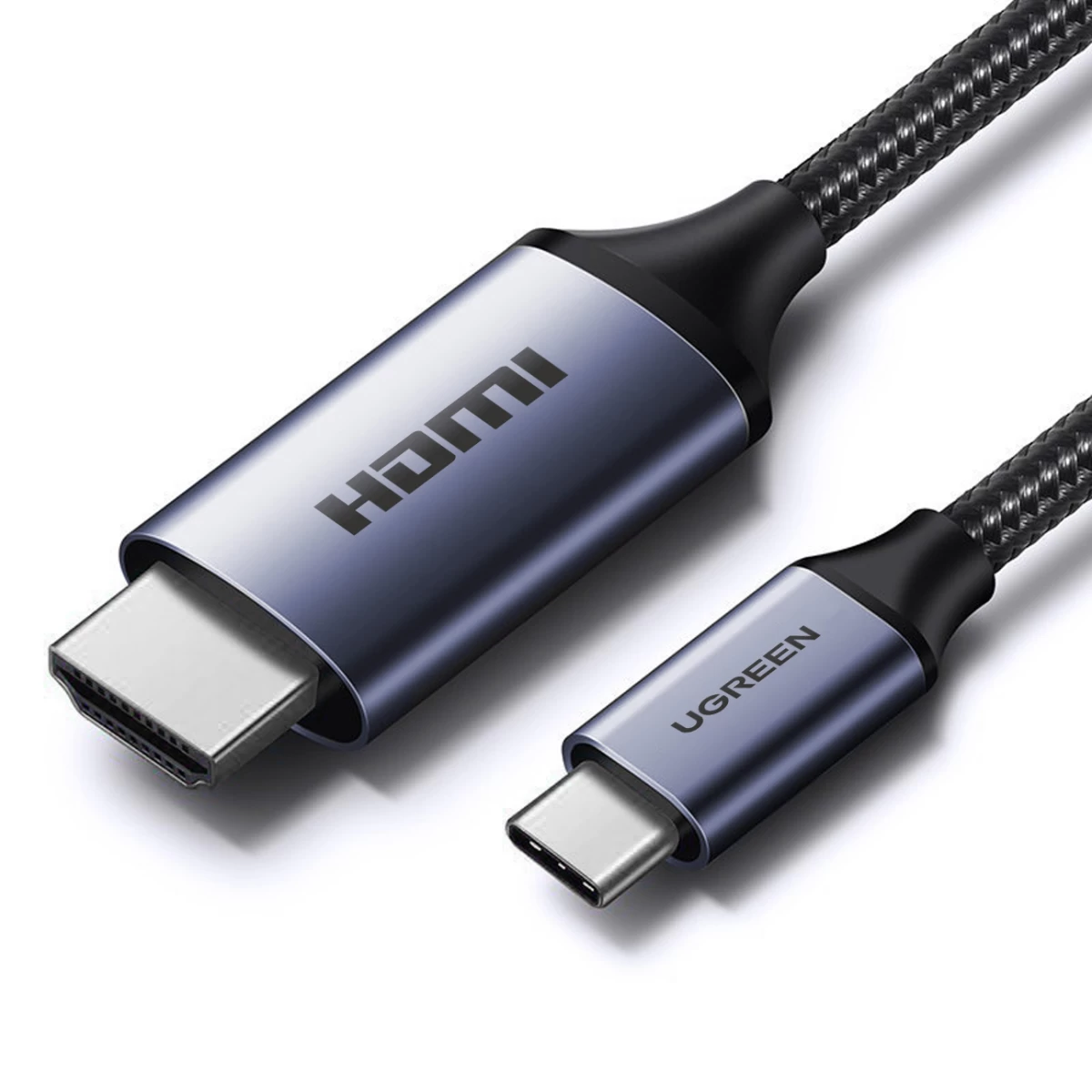Adapterio Kabelis Usb-c - Hdmi 2.1 8k 60hz 1,5 M Pilkos Spalvos