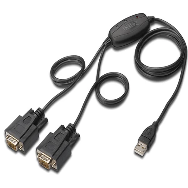 Adapteris Digitus Da-70158 Usb 2.0 - 2 X Rs232