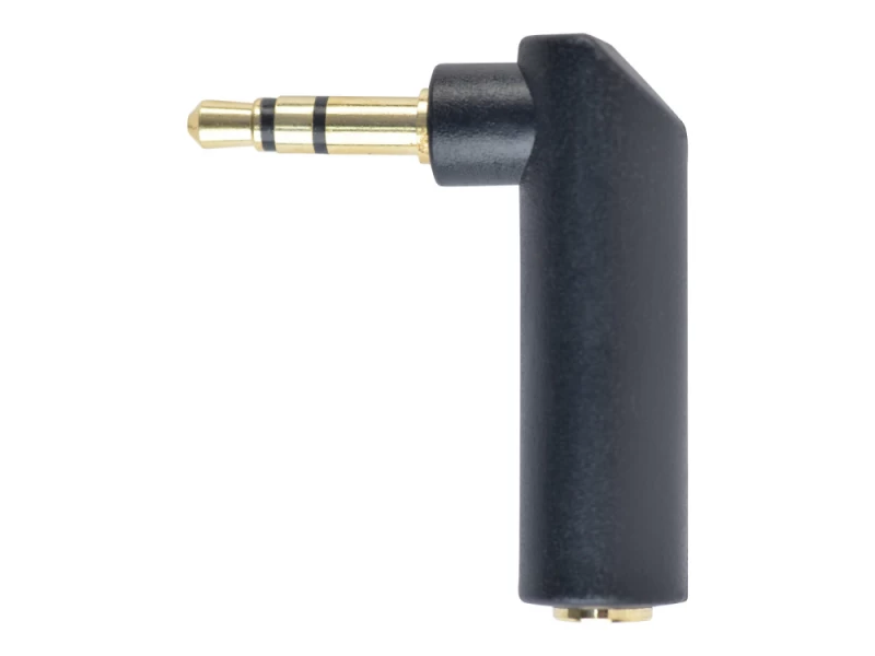 Adapteris Gembird A-3.5m-3.5fl Minijack 3,5 Mm (kištukas) - Minijack 3,5 Mm (lizdas)