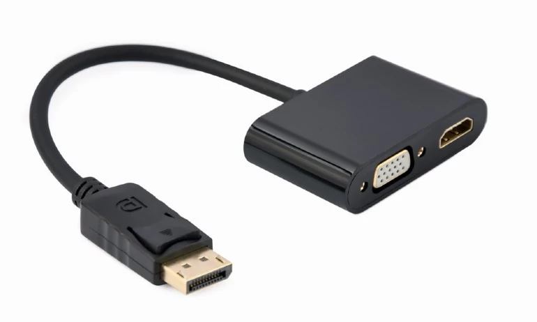 Adapteris Gembird A-dpm-hdmifvgaf-01 Displayport - Hdmi + Vga