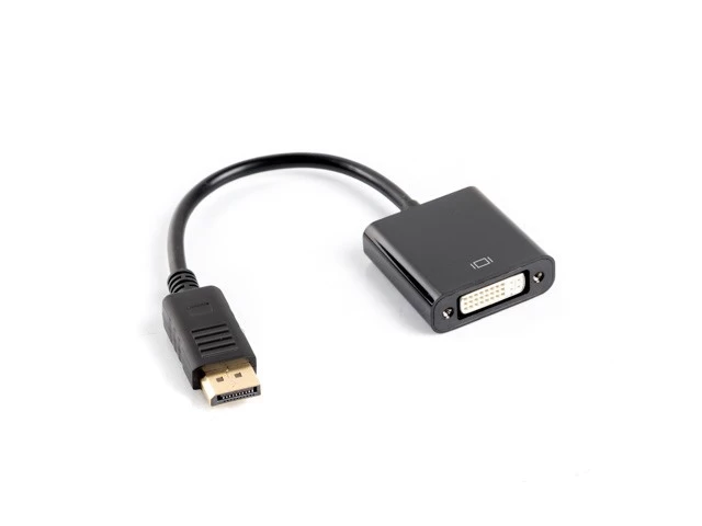 Adapteris Lanberg Ad-0007-bk Black Displayport - Dvi Ad-0007-bk