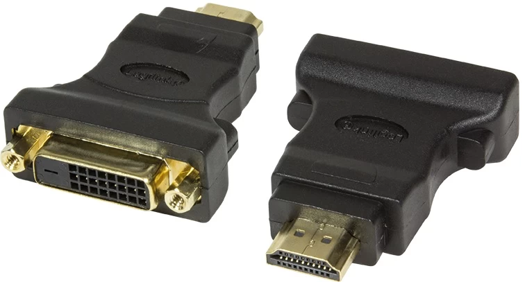 Adapteris Logilink Dvi - Hdmi Dvi (lizdas) - Hdmi (kištukas) Ah0002