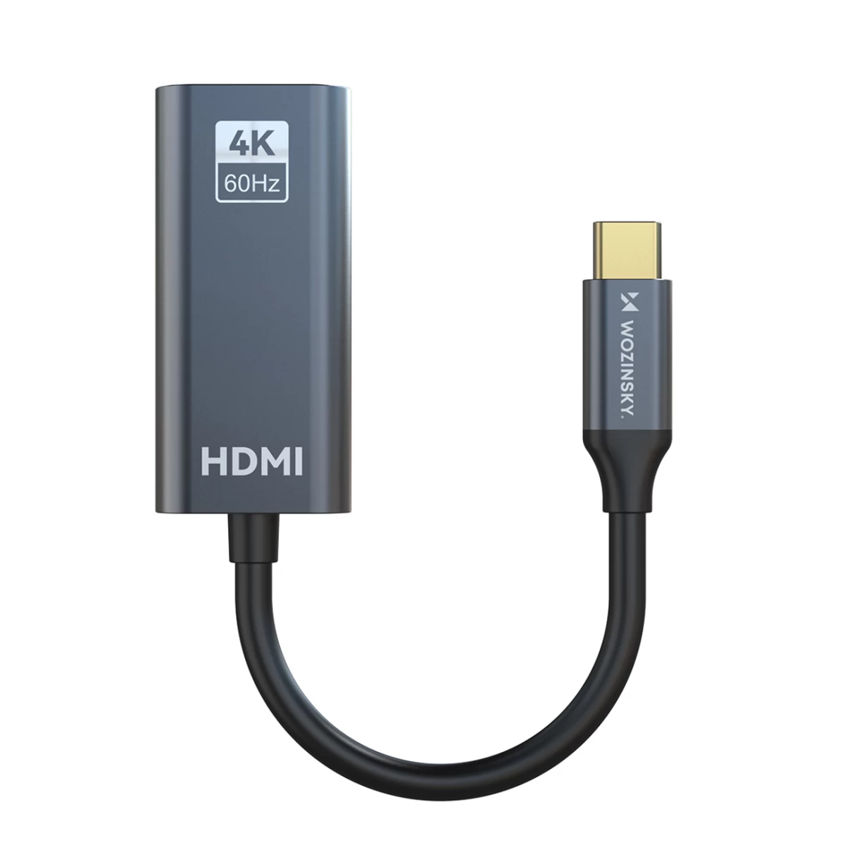 Adapteris Usb-c - Hdmi 4k 60hz - Juodas