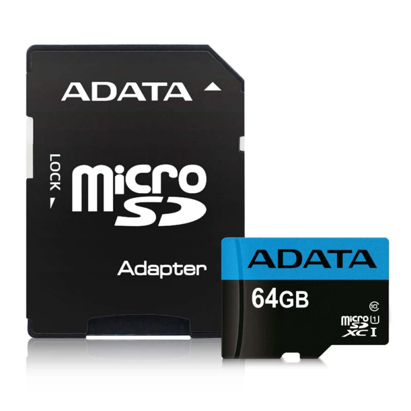 Adata 64 Gb Atminties Kortelės Adapteris