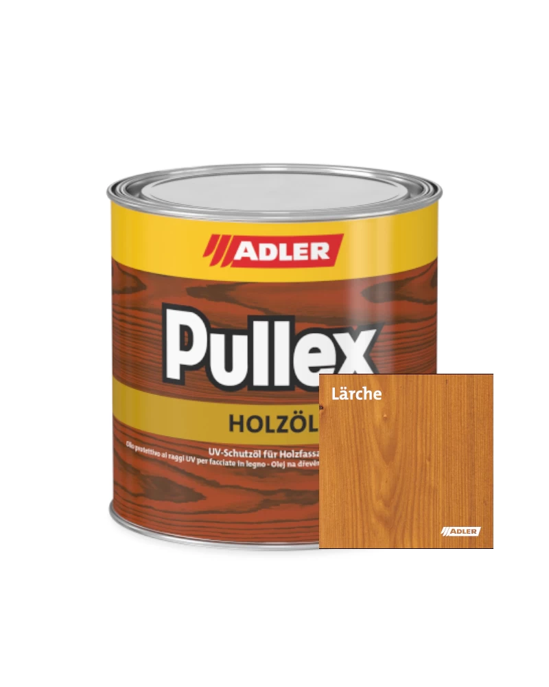 ADLER Pullex Holzöl Lärche alyva medienai, išorė, su apsauga nuo UV spindulių - 10 L